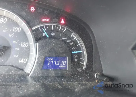 2012 Toyota Camry Xle V6 z USA, uszkodzony, nr VIN 4T1BK1FK9CU509370